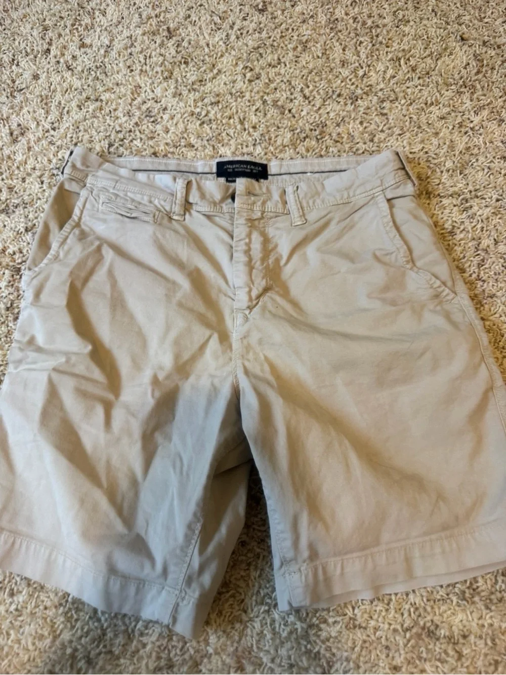 American Eagle Outfitters Beige Men's Chino Shorts
